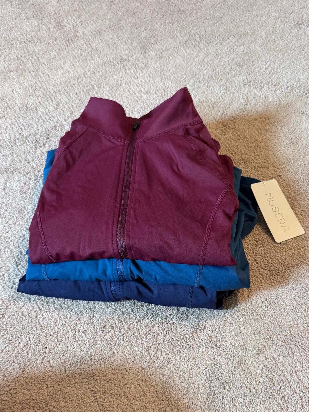 Musera Women's Athletic Jacket and Leggings Sets